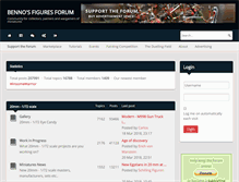 Tablet Screenshot of bennosfiguresforum.com